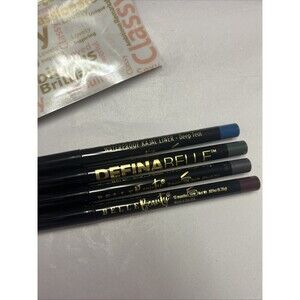 Belle Beauty Eyeliner Kajal Quad Kim Gravel Definabelle Waterproof (Retail $140)